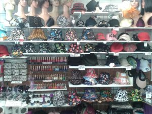 A shop full of New Hats for your holiday in Mablethorpe this summer.