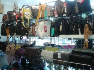 Lots of ladies handbags in a wide variety of colours and styles to suit every outfit and every occasion.